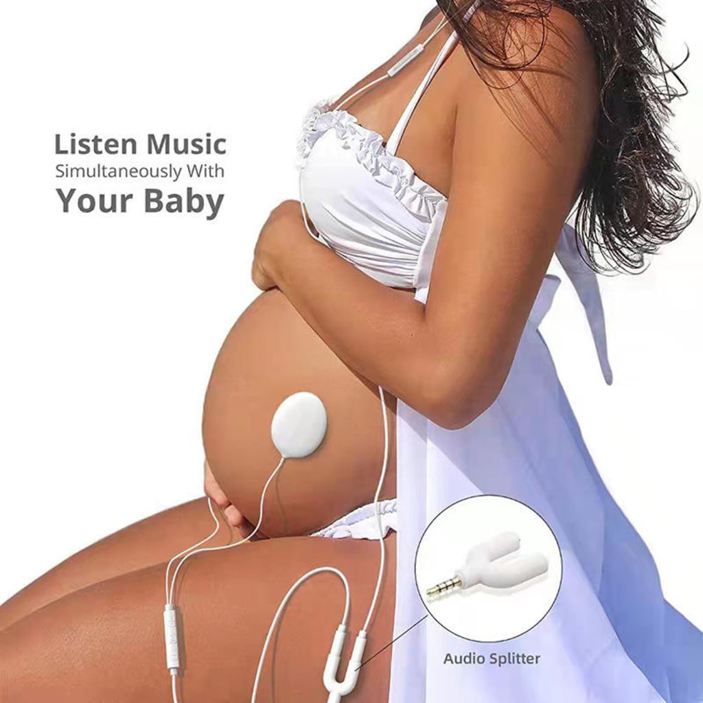 Pilaxo™ Baby Bump Headphones